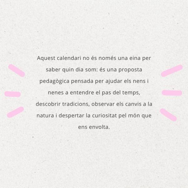 CALENDARI MENSUAL CURS 2025-2026