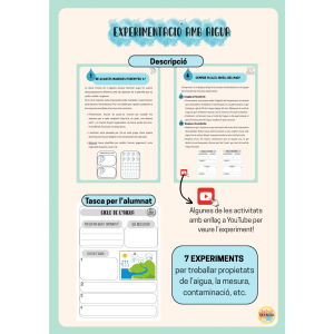 Experimentació amb aigua