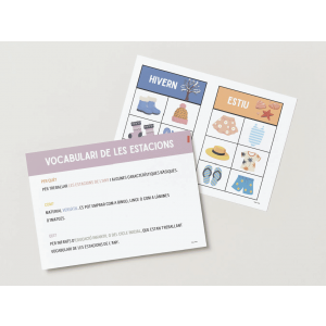 VOCABULARI ESTACIONS