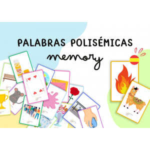 MEMORY PALABRAS POLISÉMICAS