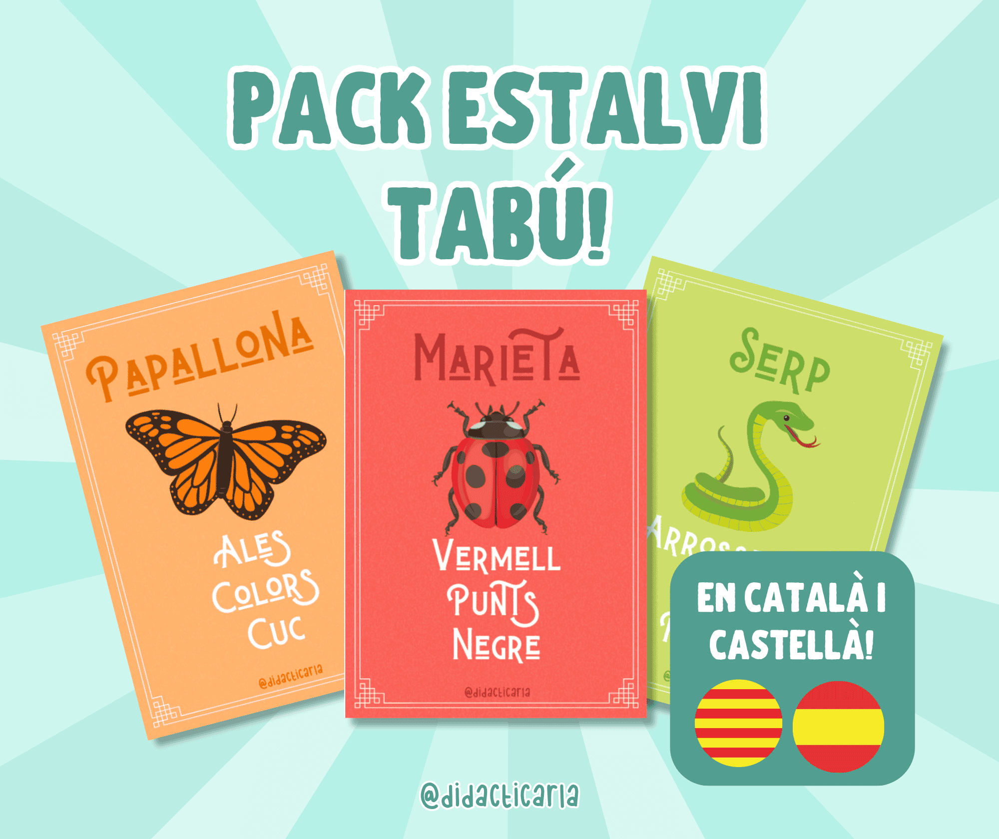 PACK ESTALVI tabú!