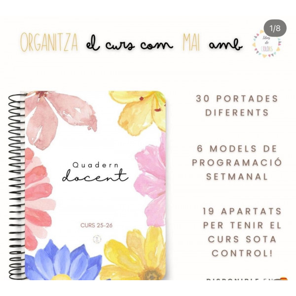 Quadern docent curs 25-26