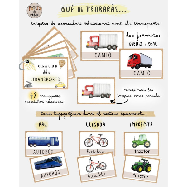 llavero de transportes