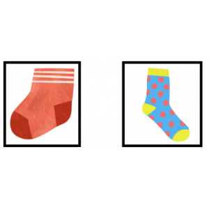 LÓGICA MATEMÁTICA CON CALCETINES