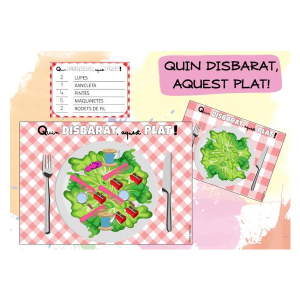 Quin disbarat, aquest plat!