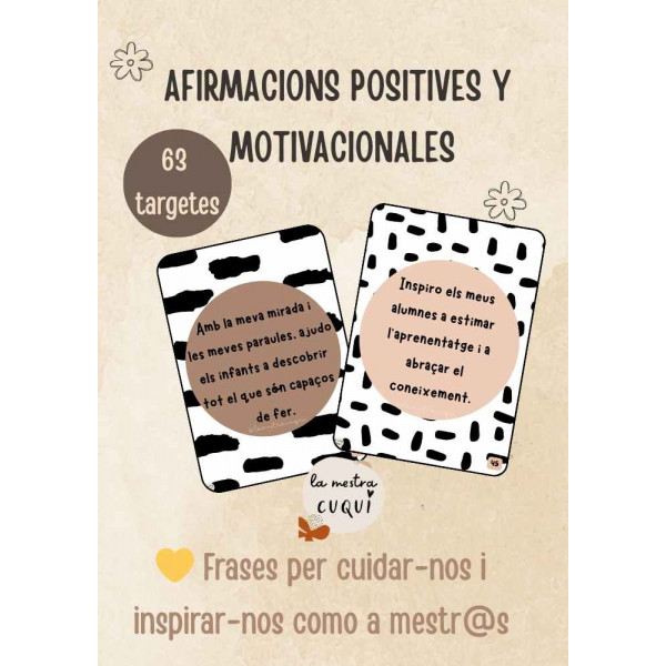 Afirmacions Positives per a mestres