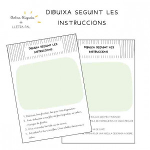 Dibuixa seguint les instruccions