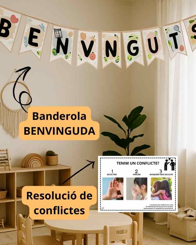 ✨ Pack de decoración para el aula – Estilo Boho ✨ CAT/CAST