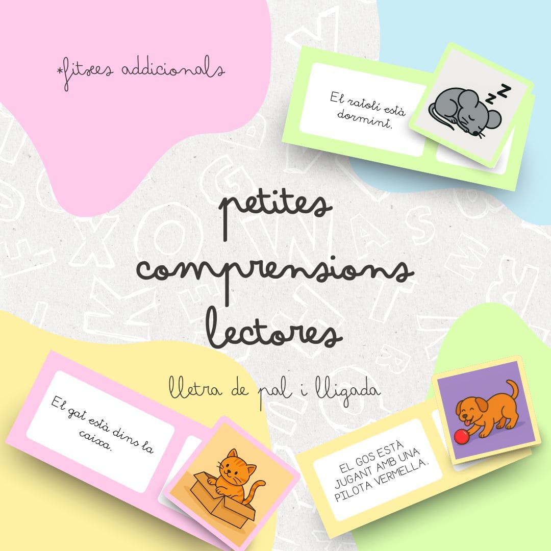 PETITES COMPRENSIONS LECTORES: lletra de pal i lligada