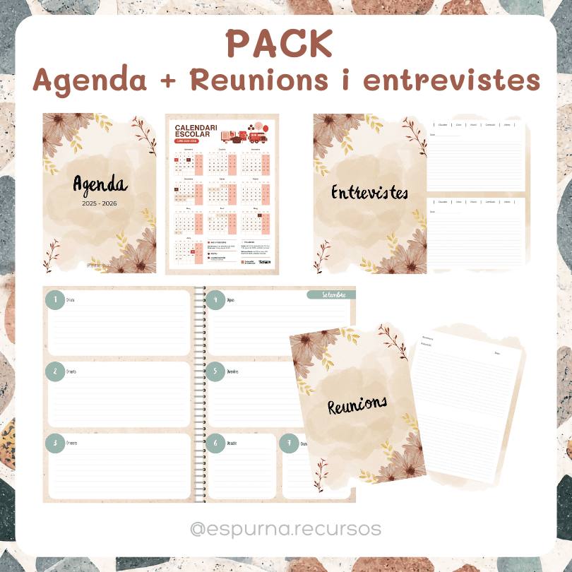 PACK AGENDA REUNIONS I ENTREVISTES