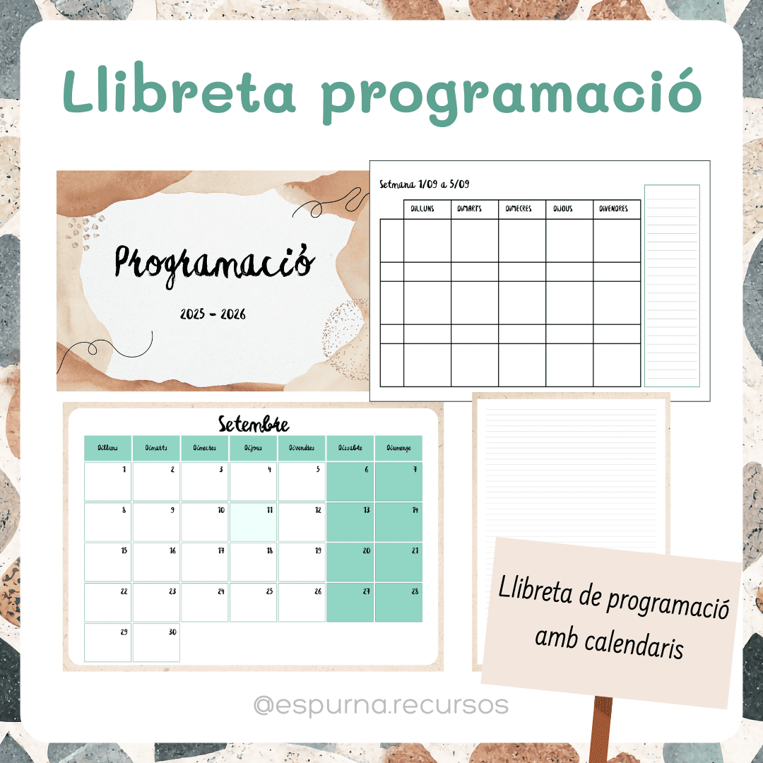 Llibreta programació aula 2025 2026