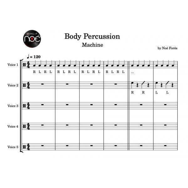 Percusión Corporal - Machine