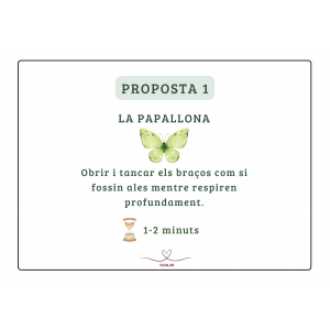 5 PROPOSTES PER TORNAR A LA CALMA