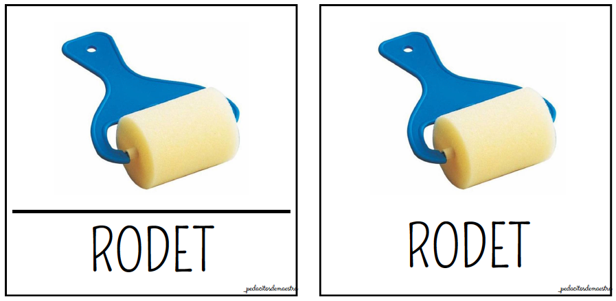 MATERIAL ESCOLAR - VOCABULARI