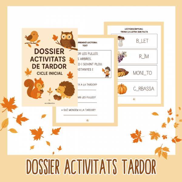 DOSSIER ACTIVTATS TARDOR