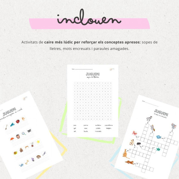 QUADERNET DE TRAÇ: LLETRA LLIGADA