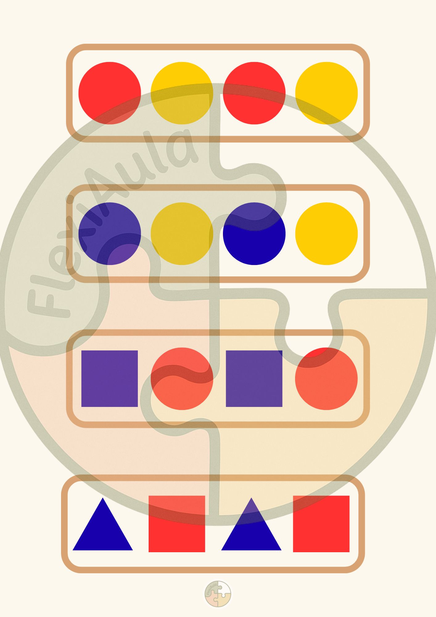 Seriacions amb formes geomètriques