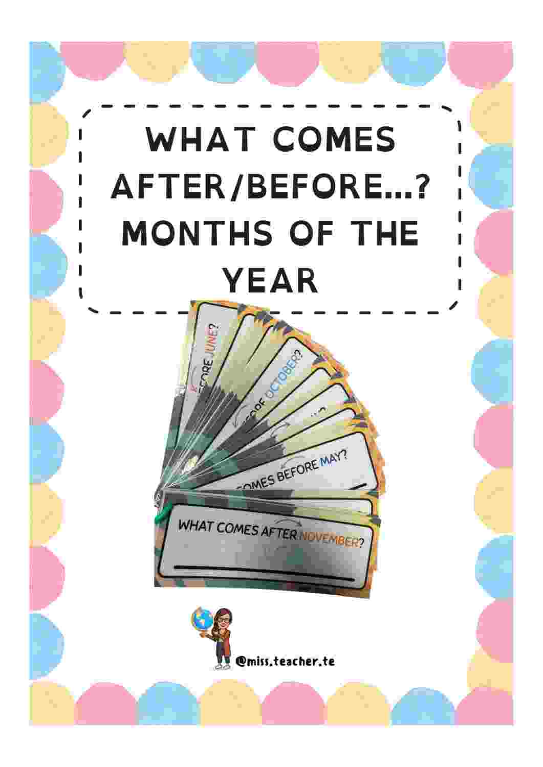 Months: What comes after/before...?