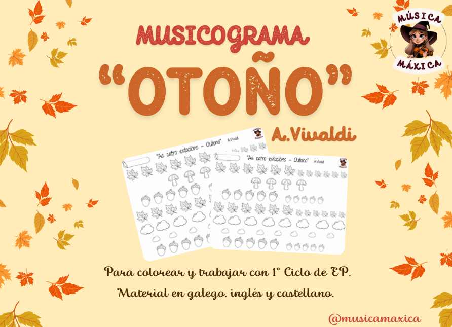 Musicograma Otoño de Vivaldi