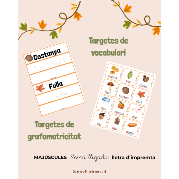 Dossier de material manipulatiu TARDOR