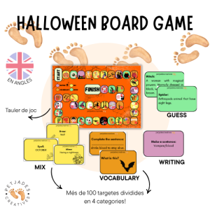 HALLOWEEN BOARD GAME - petjadescreatives