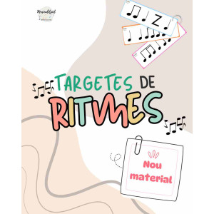 Targetes de ritmes @musicalitza