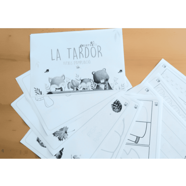 Dossier de la tardor amb 34 pàgines per posar a l'àlbum.