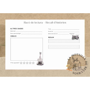 Racó de lectura – Recull d’històries