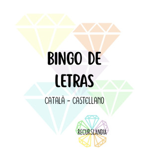 BINGO DE LETRAS