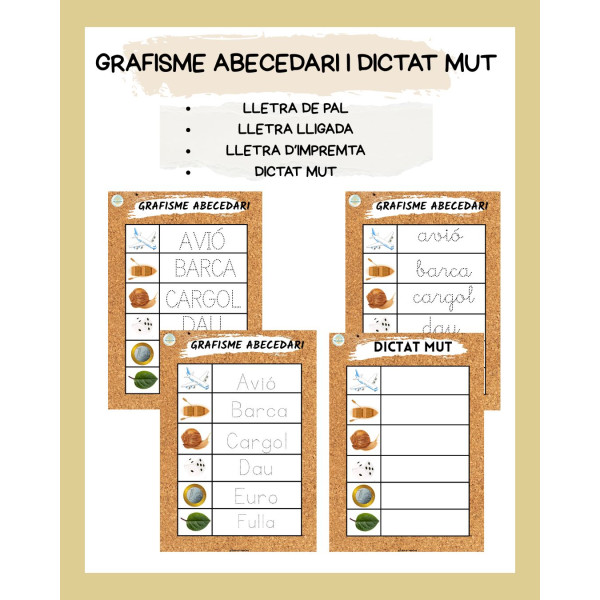 GRAFISME+DICTAT MUT ABECEDARI