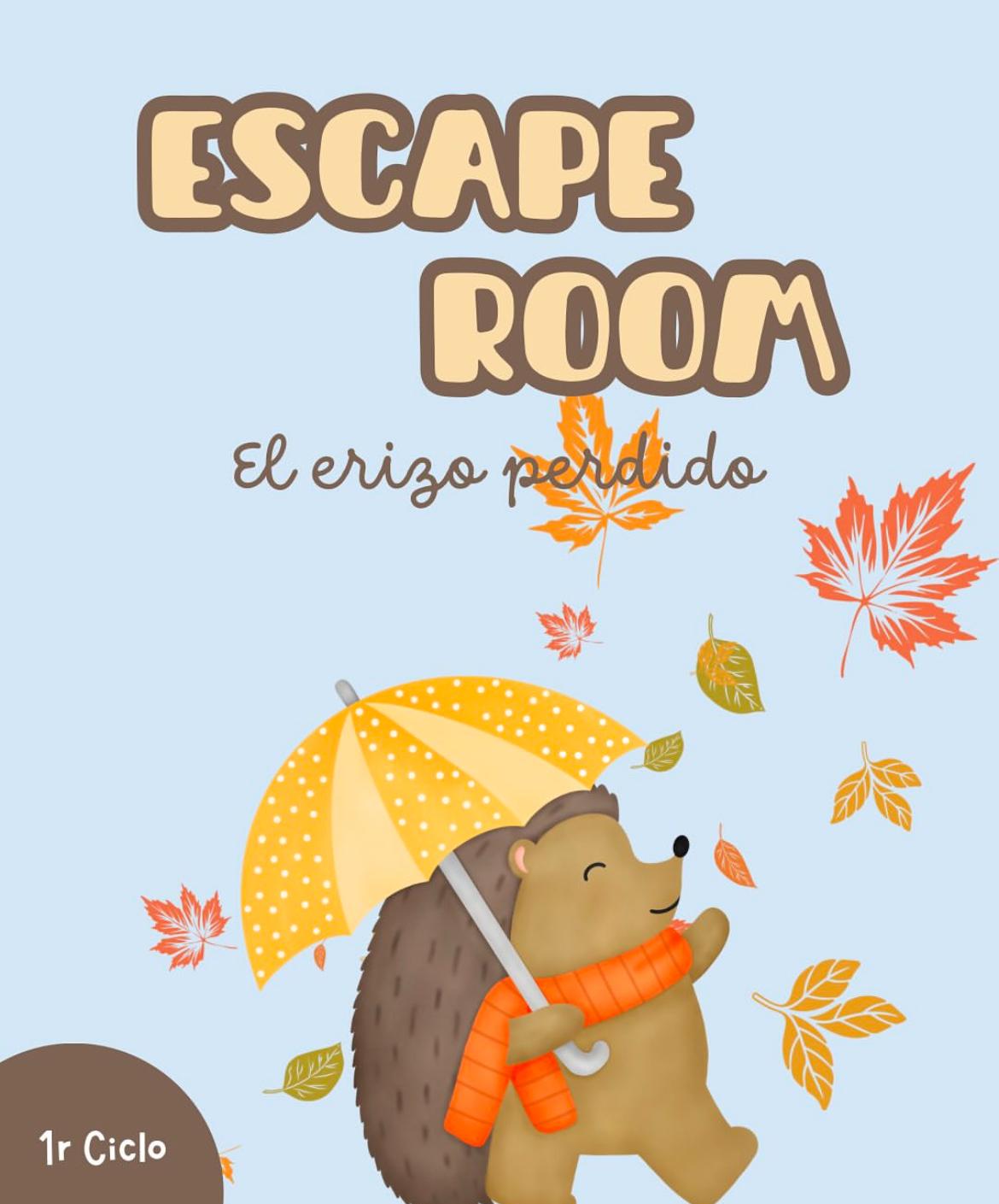 ¡Escaperoom: El erizo perdido en el bosque otoñal! 🍂🦔 (CAT / CAST)