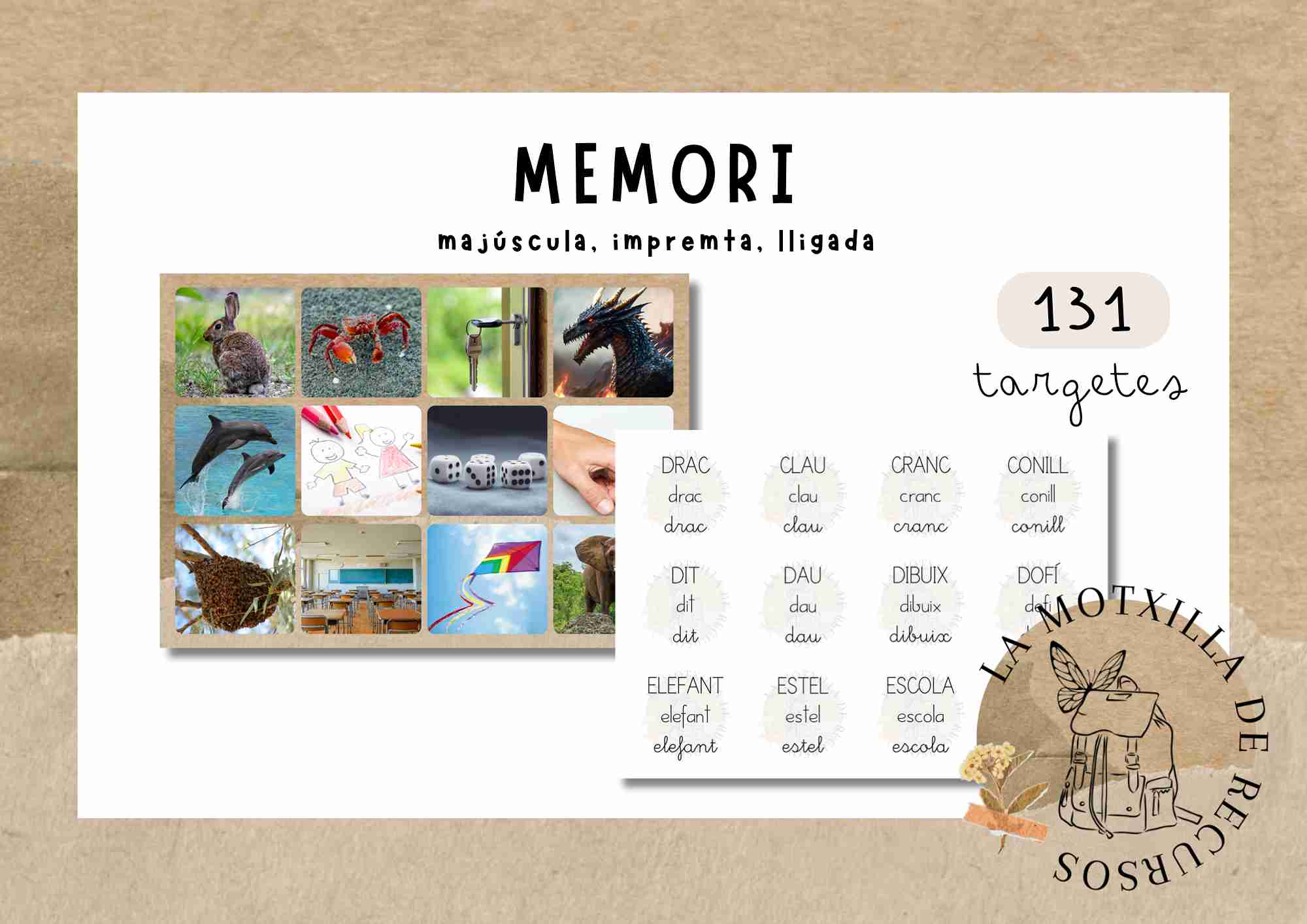 TAREGETES - Memori lectoescriptura