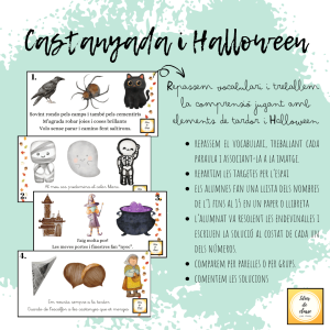 Comprensió lectora tardor i Halloween