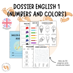 DOSSIER ENGLISH 1 (colors and numbers) - petjadescreatives