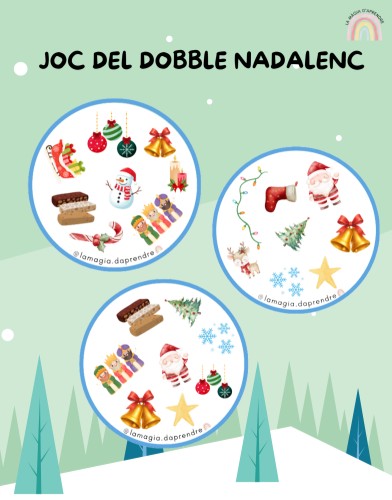 Joc del dobble Nadalenc