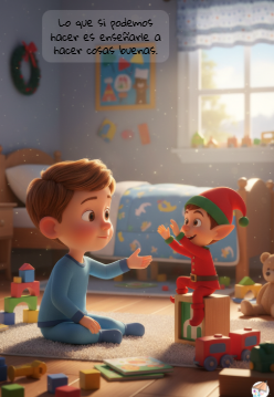 Cuento Elfo travieso