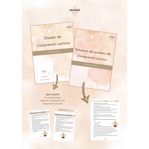 DOSSIER COMPRENSIÓ LECTORA MULTINIVELL - 4t de primària