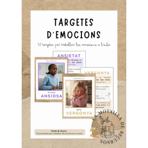 32 targetes per treballar les emocions a l’aula