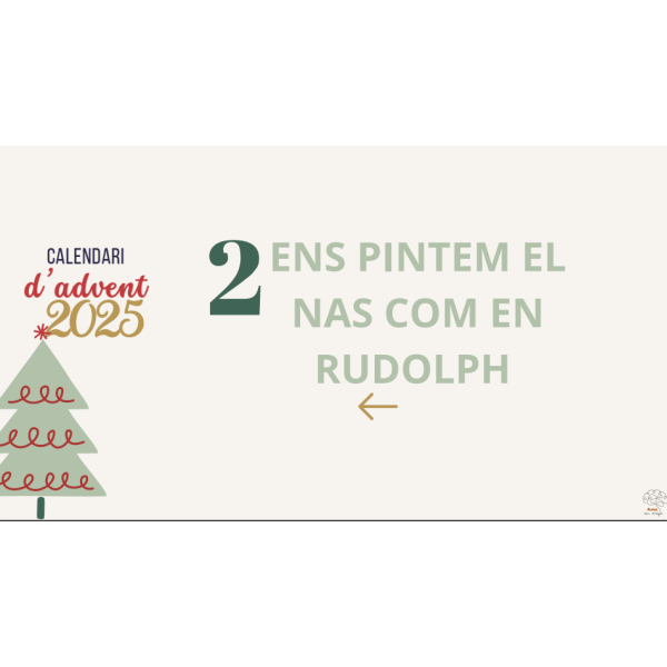 Calendari d'advent interactiu i imprimible