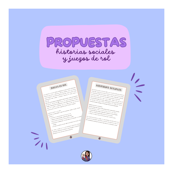 HISTORIAS SOCIALES Y JUEGOS DE ROL para alumnado TEA