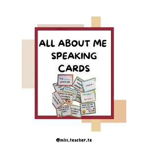 Getting to know people question cards