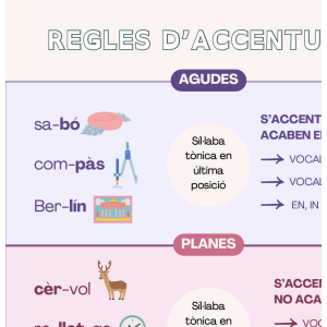 Pòster normes d'accentuació