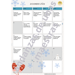 Calendario de diciembre