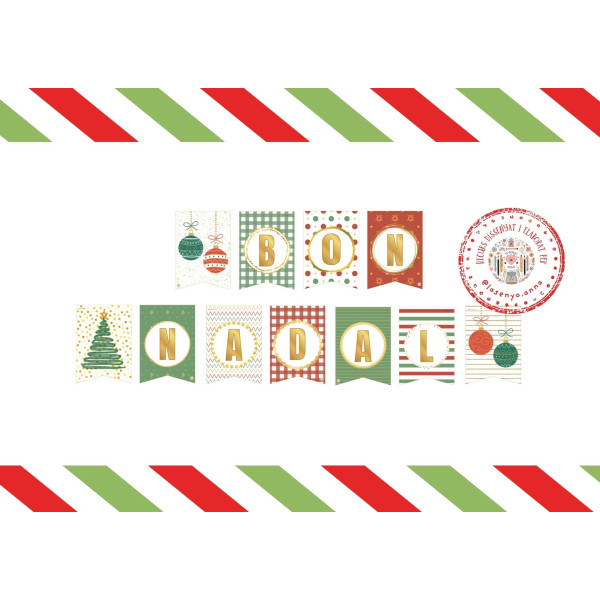 BANDEROLES BON NADAL