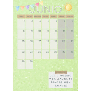 CALENDARIO MENSUAL CURSO 25/26