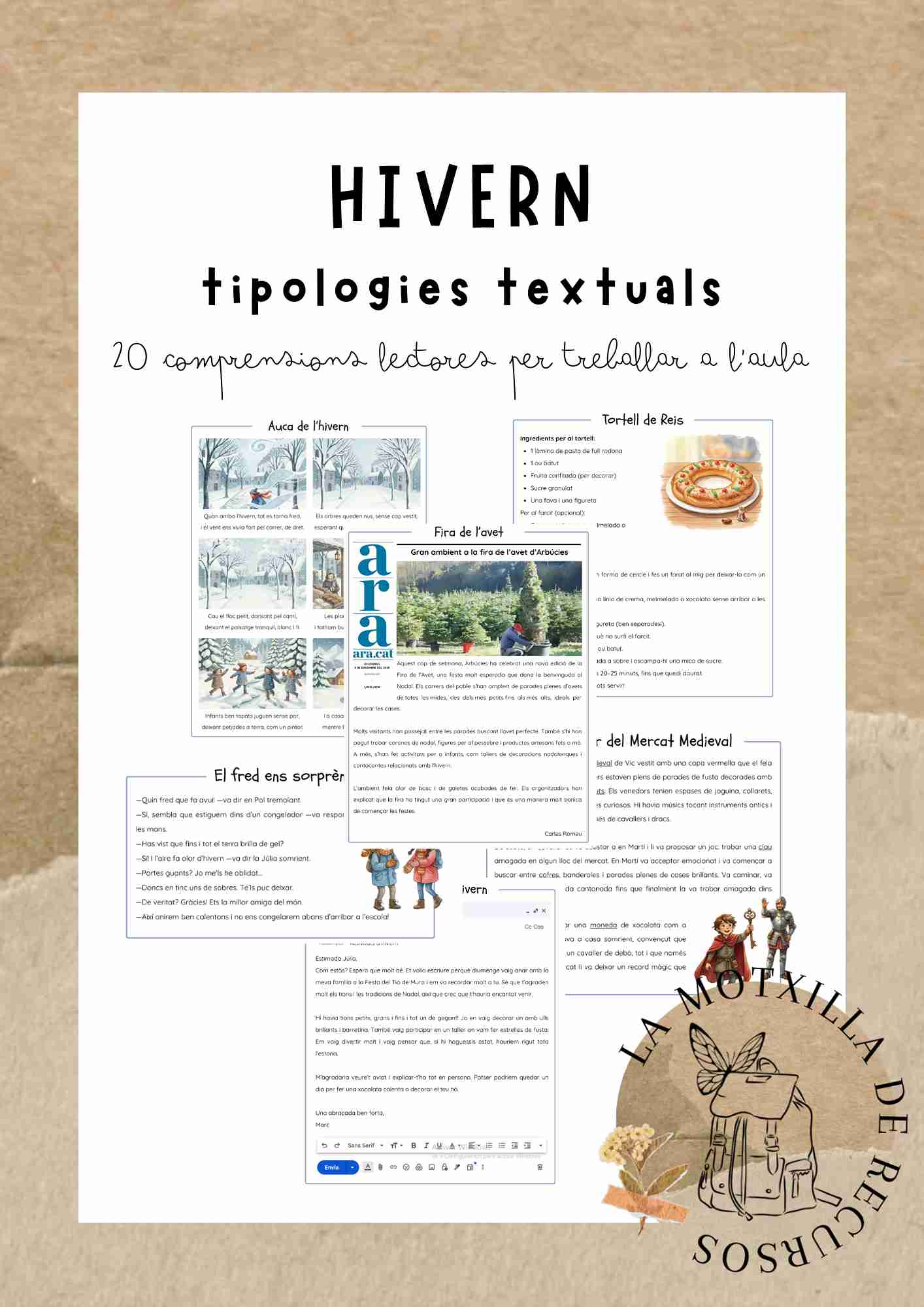 HIVERN - 20CL. Tipologies textuals