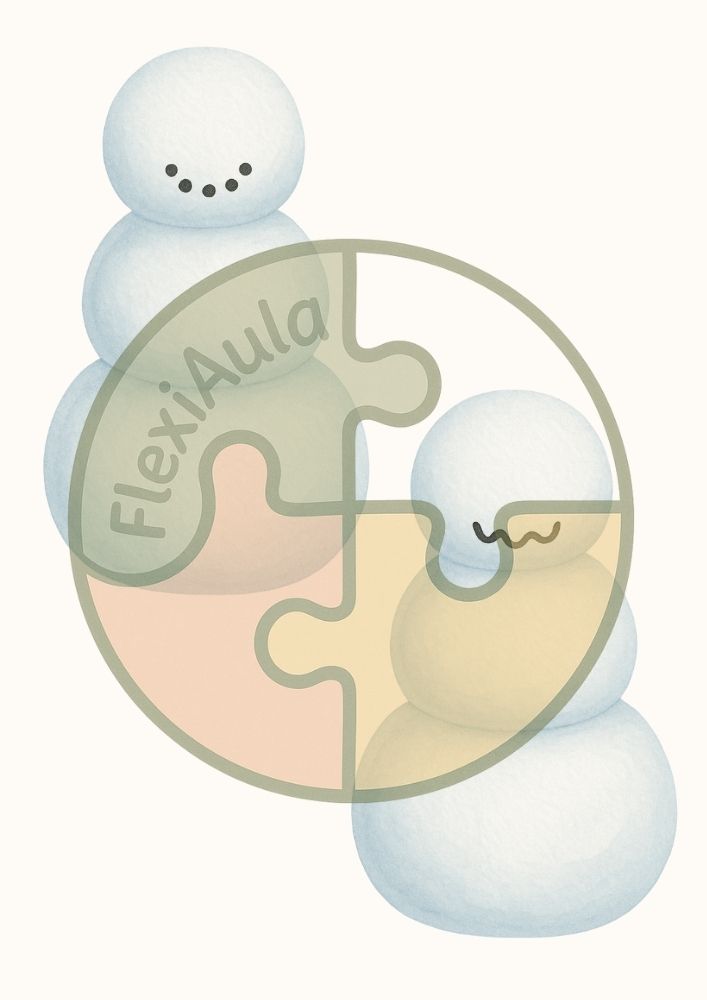 Vesteix el ninot de neu