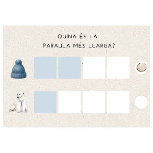 QUINA ÉS LA PARAULA MÉS LLARGA ? (HIVERN)