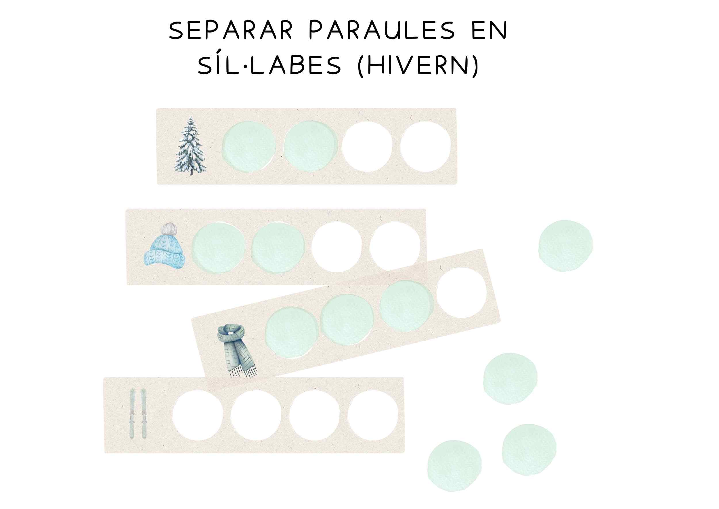 SEPARAR PARAULES EN SÍL·LABES (HIVERN)