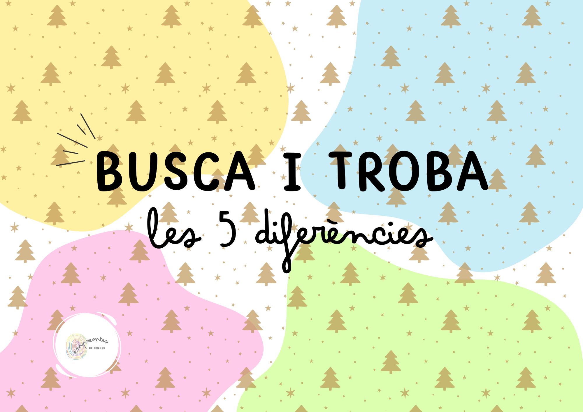 BUSCA I TROBA NADAL: Troba les 5 diferències